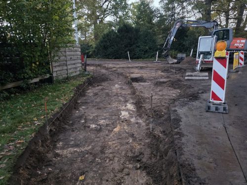 2025-10-27 Baustart Dorfplatz Im Wildgarten