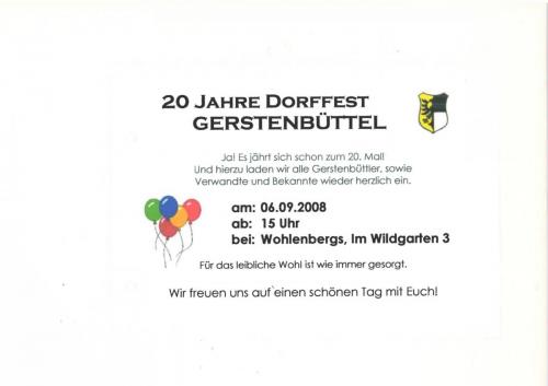 2008-06-09 Dorffest (Wohlenbergs)
