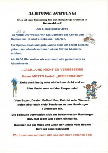 2015-09-05 Dorffest (Gerlofs - Motto Reeperbahn)